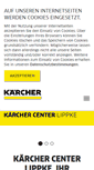 Mobile Screenshot of kaercher-center-lippke.de